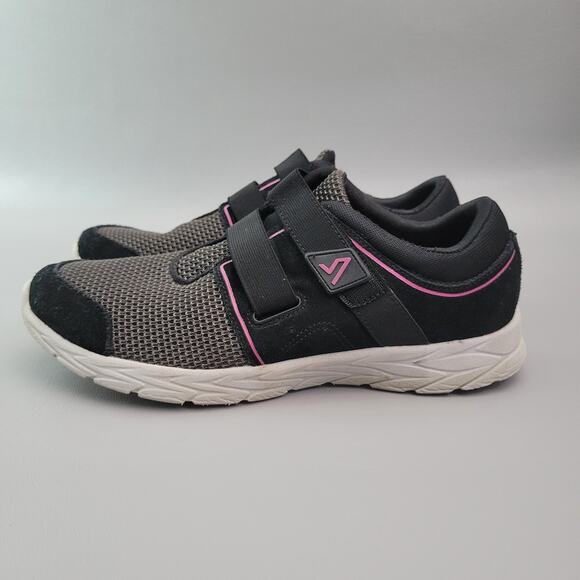 Vionic Brisk Ema Slip On Shoes Sneaker Women 9.5 Black Gray Comfort Lightweight - Picture 2 of 16